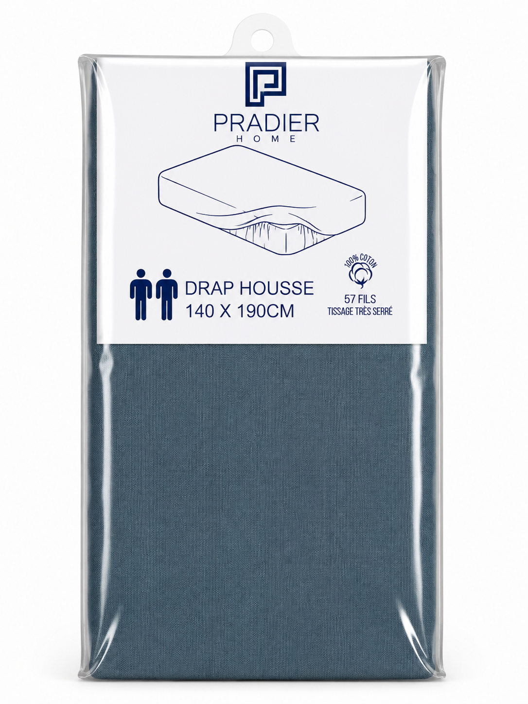 Draps housse 140 x 190 cm