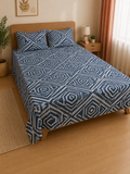 parure drap plat 160 x 200 cm