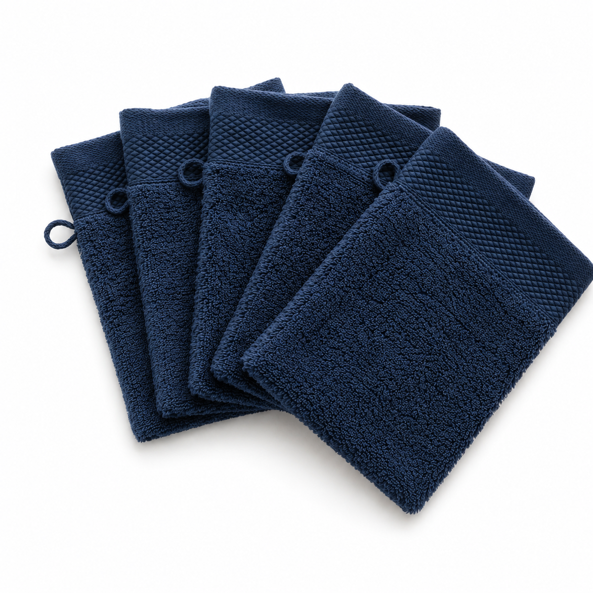 Lots de 5 gants de toilettes