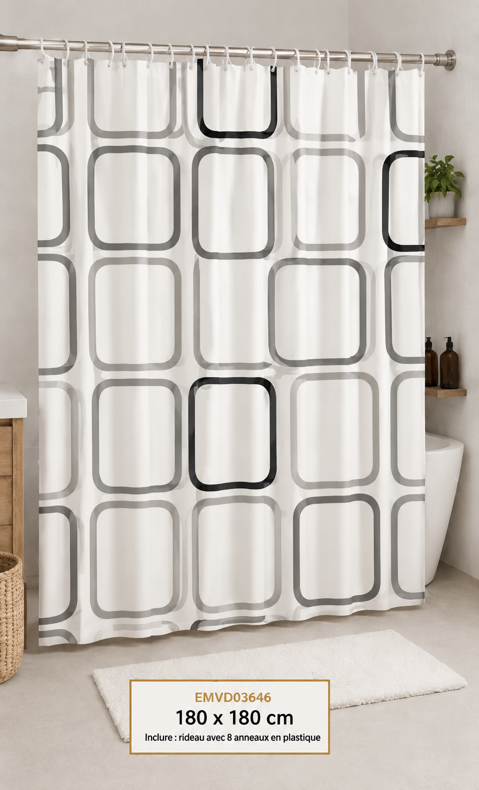 Rideaux de douche