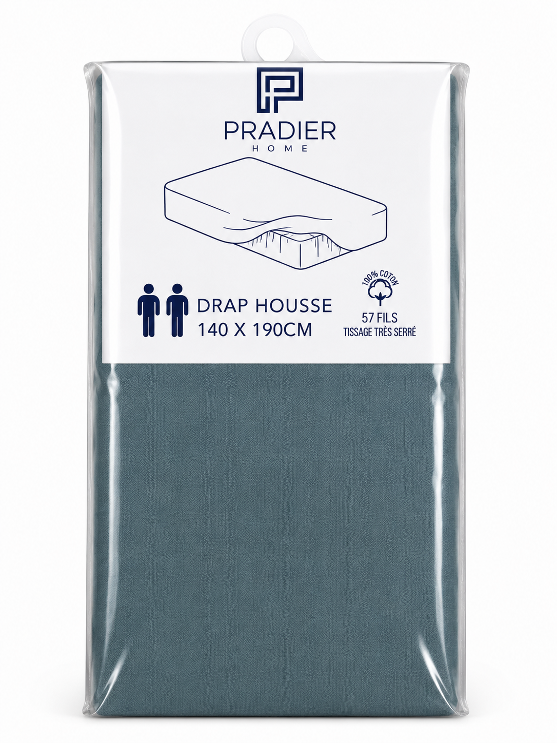 Draps housse 140 x 190 cm