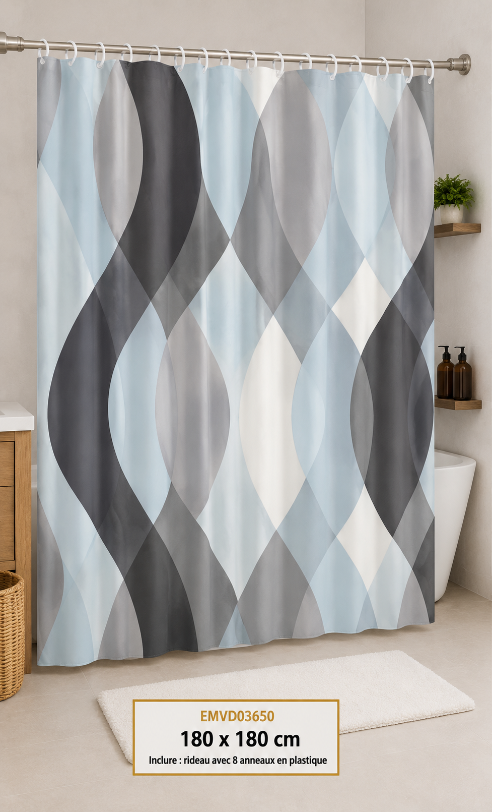 Rideaux de douche
