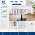 Sous nappes de protection ronde